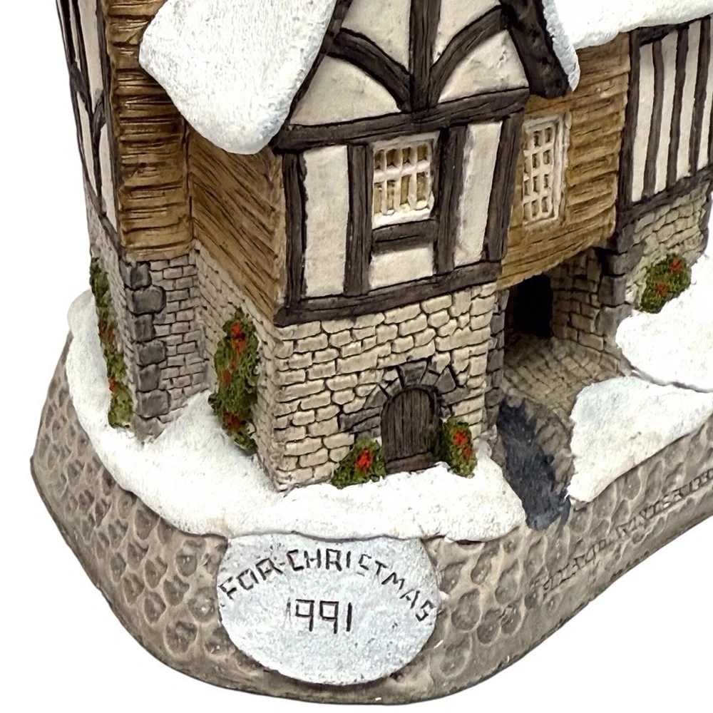 David Winter-Fred’s Home 1991 Special Edition Vintage Collectible Holiday EUC